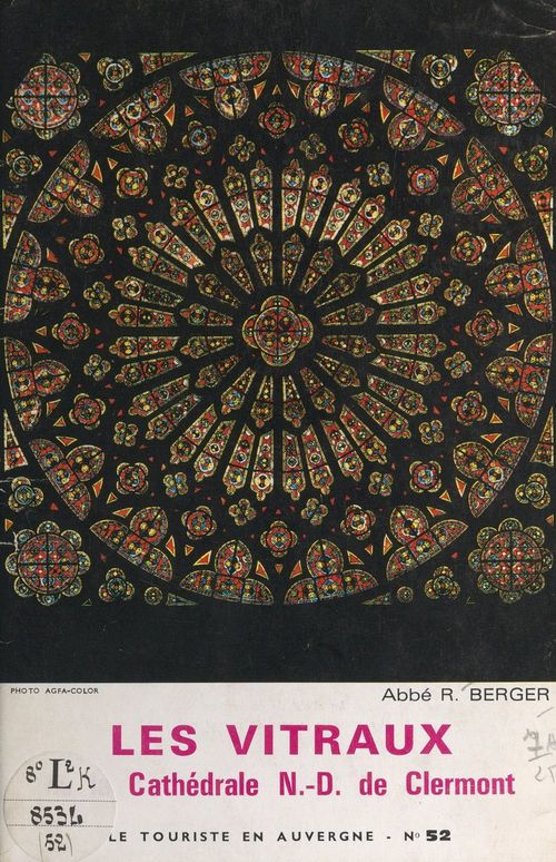 Couverture ebook de Les vitraux de la cathédrale N.-D. de Clermont, de R. Berger