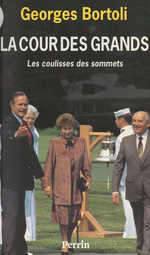 Couverture ebook de La cour des grands, de Georges Bortoli