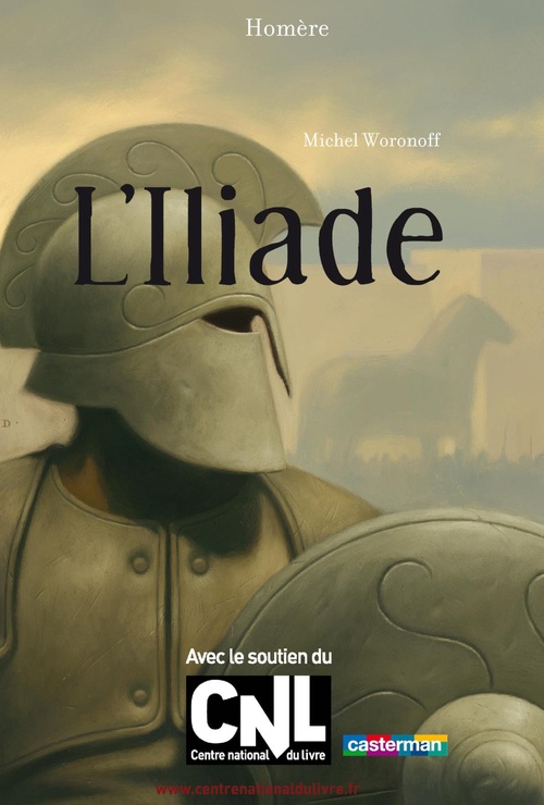 ebook cover of L'Iliade, by Michel Woronoff