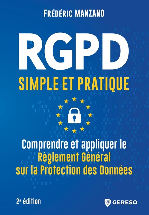 ebook cover of Rgpd simple et pratique, by Frédéric MANZANO