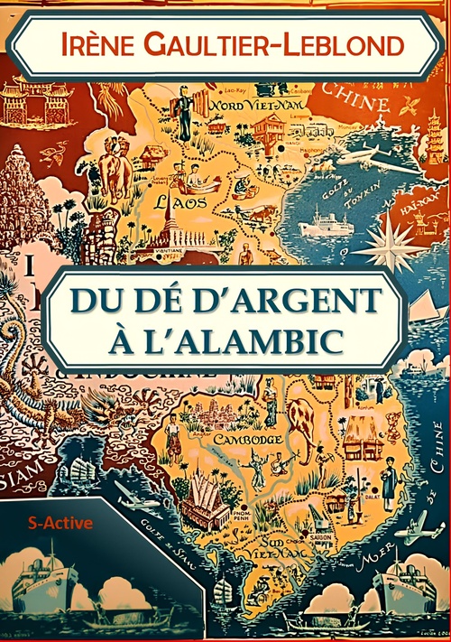 Couverture ebook de Du dé d'argent à l'alambic, de Irene Gaultier-leblond