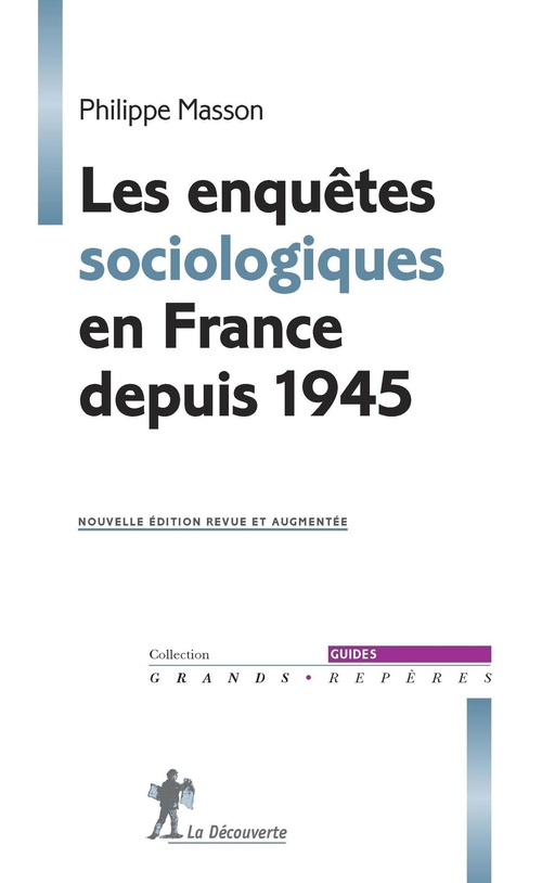 Couverture ebook de Les enquêtes sociologiques en France depuis 1945, de Philippe Masson