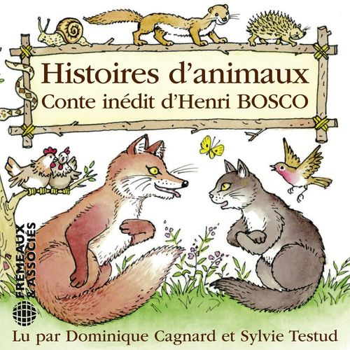Couverture audiobook de Histoires d'animaux, de Henri Bosco