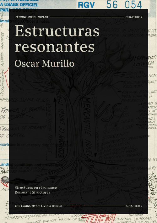 Couverture ebook de Oscar Murillo - Estructuras resonantes, de Osei Bonsu
