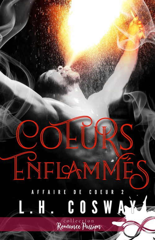 ebook cover of Coeurs enflammés, by L.h. Cosway