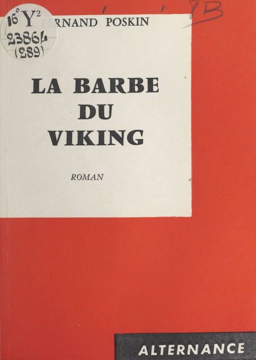 Couverture ebook de La barbe du Viking, de Fernand Poskin