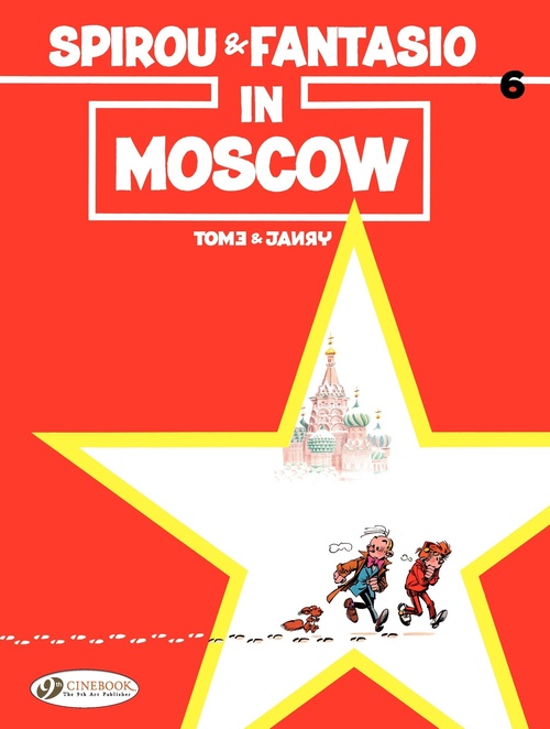 ebook cover of Spirou & Fantasio - Volume 6 - in Moscow, by Tome, Janry