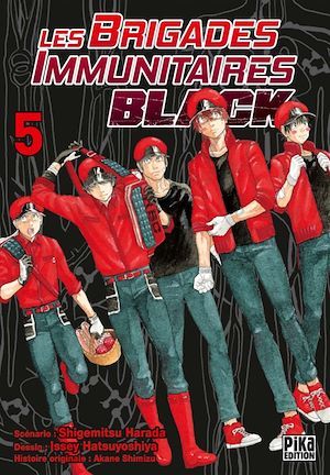 ebook cover of Les Brigades Immunitaires Black T05, by Issey Hatsuyoshiya
