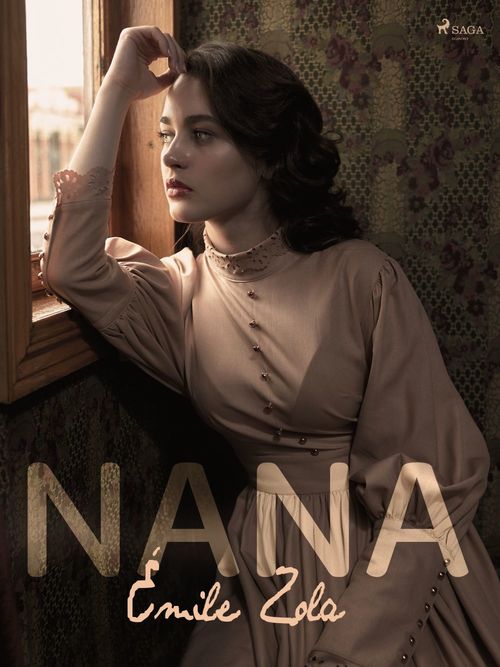 ebook cover of Nana, by Emile Zola