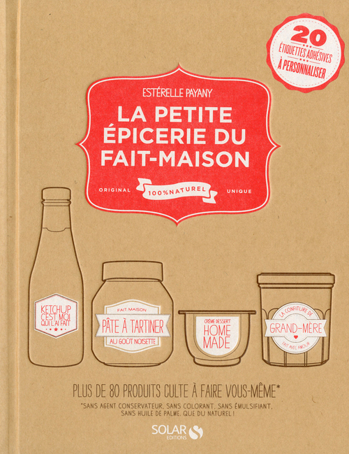 Couverture ebook de La petite épicerie du fait maison, de Estérelle Payany
