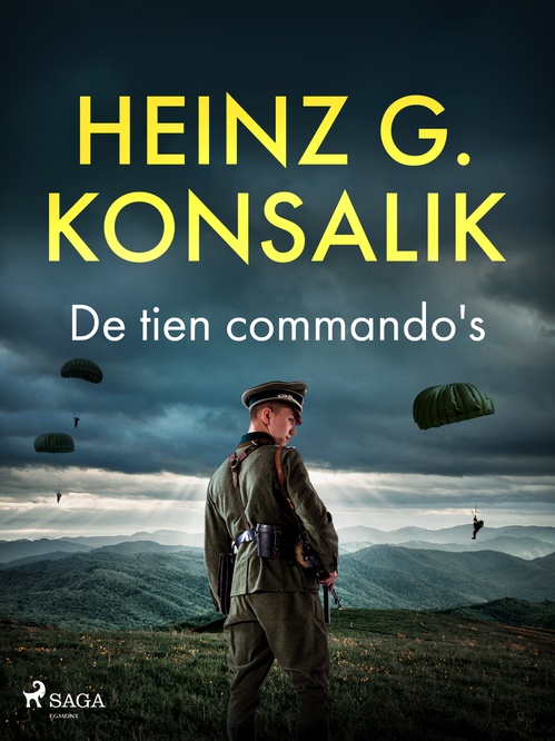 ebook cover of De tien commando's, by Heinz G. Konsalik