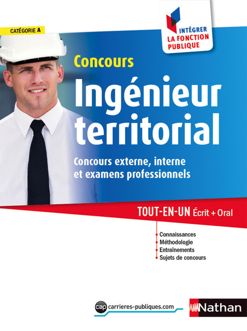 ebook cover of Concours ingénieur territorial - Catégorie A - Intégrer la fonction publique - 2015, by Collectif