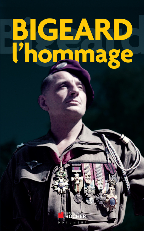 Couverture ebook de Bigeard l'hommage, de Collectif