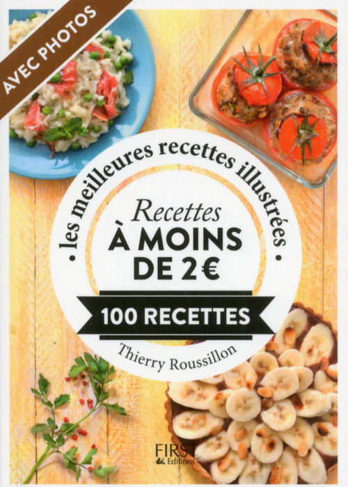 ebook cover of Petit livre de - 100 recettes à moins de 2 euros, by Thierry Roussillon