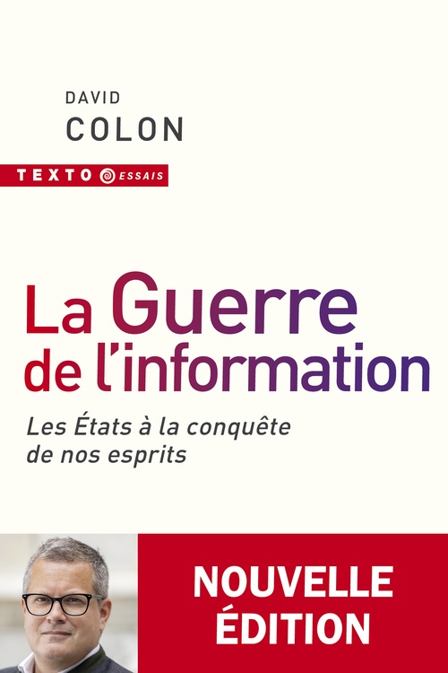 Couverture ebook de La guerre de l'information, de David Colon