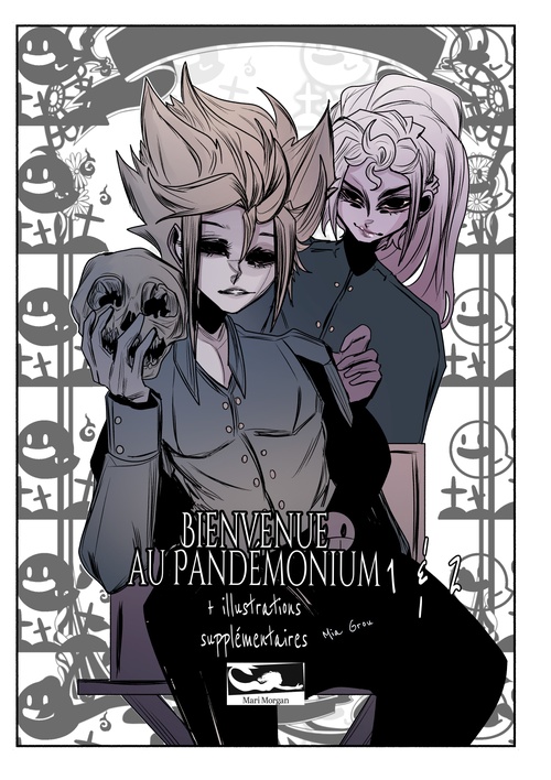 Couverture ebook de Bienvenue au Pandémonium tomes 1 et 2 (avec illustrations bonus !) Petit format, de Mia Grou, Mia Grou