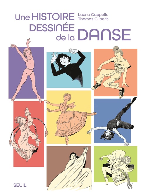 ebook cover of Une histoire dessinée de la Danse, by Laura Cappelle
