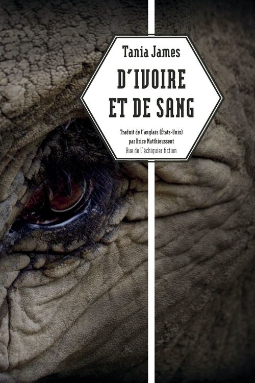 ebook cover of D'ivoire et de sang, by Tania JAMES