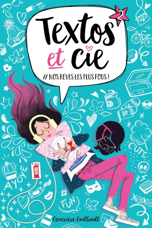 ebook cover of #Nosrêveslesplusfous!, by Geneviève Guilbault