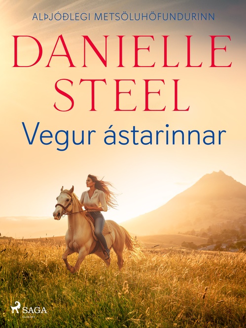 Couverture ebook de Vegur ástarinnar, de Danielle Steel