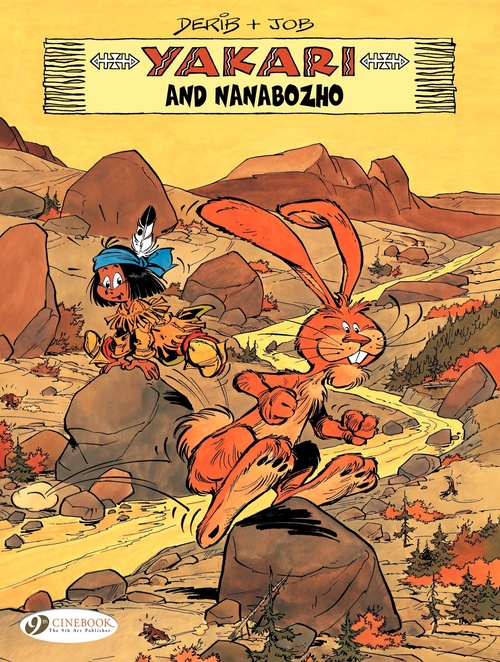 Couverture ebook de Yakari - Volume 11 - Yakari and Nanabozo, de Job, Derib