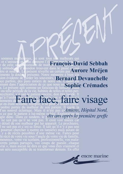 Couverture ebook de Faire face, faire visage, de Collectif