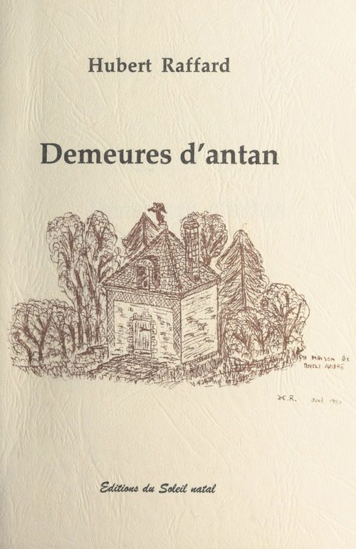 Couverture ebook de Demeures d'antan, de Raffard