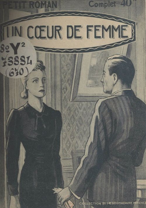 ebook cover of Un coeur de femme, by Alice Ravenne