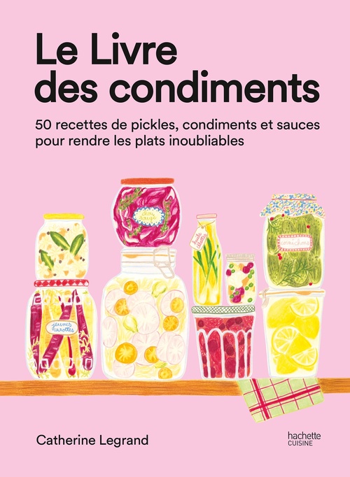 Couverture ebook de Le Livre des condiments, de Catherine Legrand