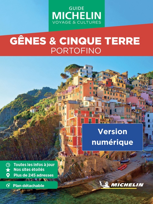 Couverture ebook de Guide Vert WE&GO Gênes & Cinque Terre, de Collectif Michelin