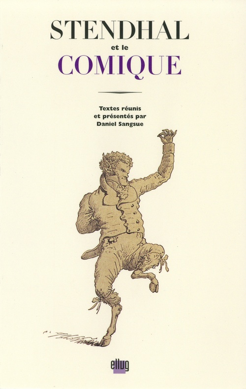 Couverture ebook de Stendhal et le comique, de Daniel Sangsue