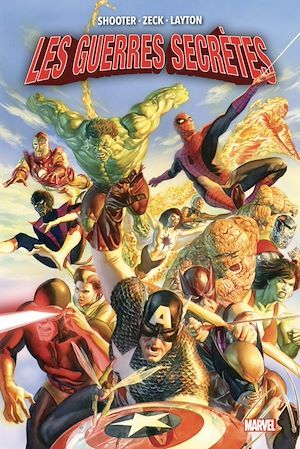 Couverture ebook de Les Guerres Secrètes, de Jim Shooter