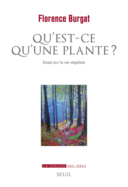 Couverture ebook de Qu'est-ce qu'une plante ?, de Florence Burgat
