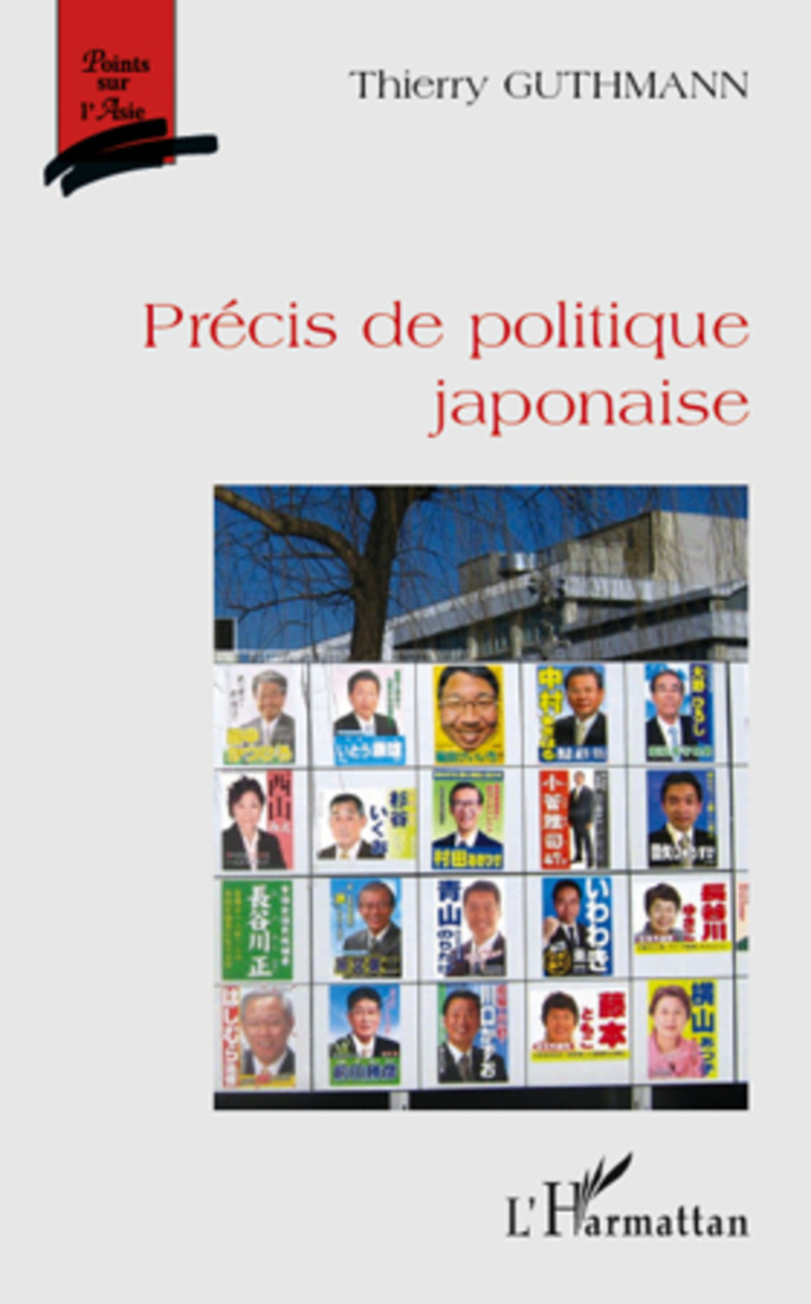 Couverture ebook de Précis de politique japonaise, de Thierry Guthmann