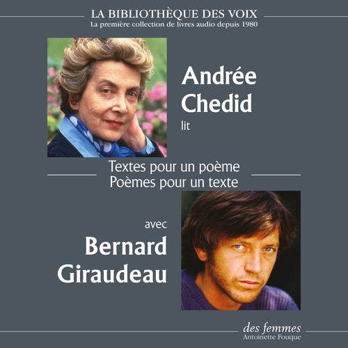 Couverture audiobook de Textes pour un poème, Poèmes pour un texte, de Andrée Chédid