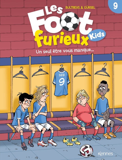 ebook cover of Les Foot furieux kids T09, by Gurcan Gursel
