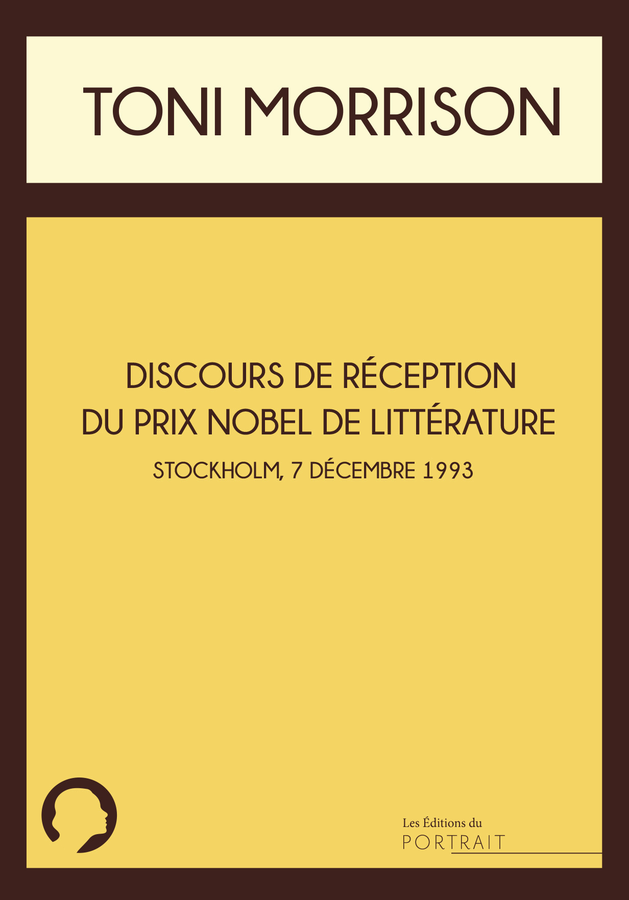 Couverture ebook de Discours de réception du prix Nobel de littérature, 7 décembre 1993, de Toni Morrison