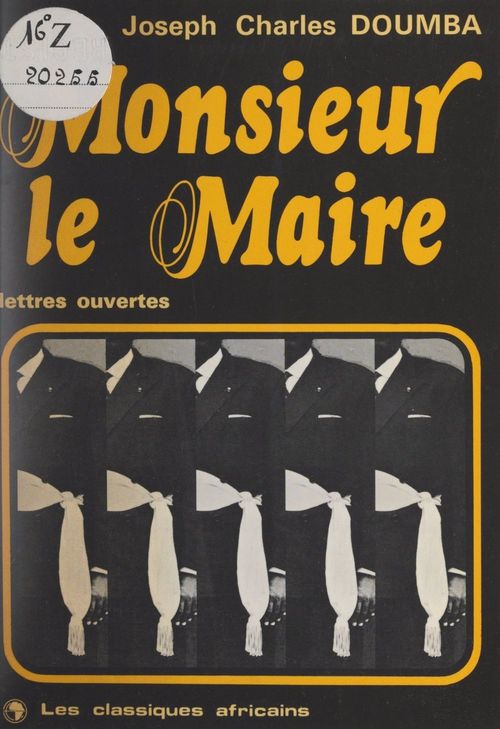 Couverture ebook de Monsieur le Maire, de Joseph Charles Doumba