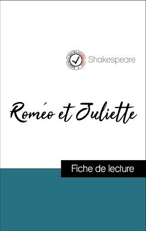 ebook cover of Analyse de l'oeuvre : Roméo et Juliette (résumé et fiche de lecture plébiscités par les enseignants sur fichedelecture.fr), by Shakespeare