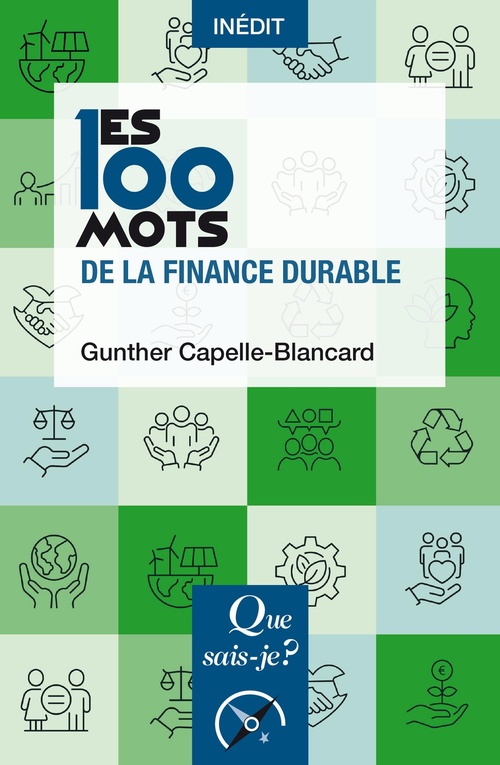 ebook cover of Les 100 mots de la finance durable, by Gunther Capelle-Blancard