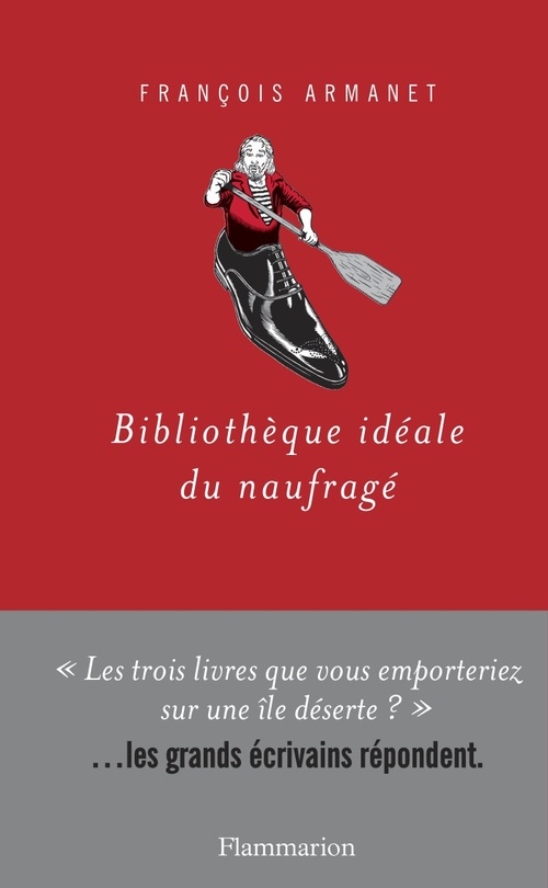 Couverture ebook de Bibliothèque idéale du naufragé, de François Armanet
