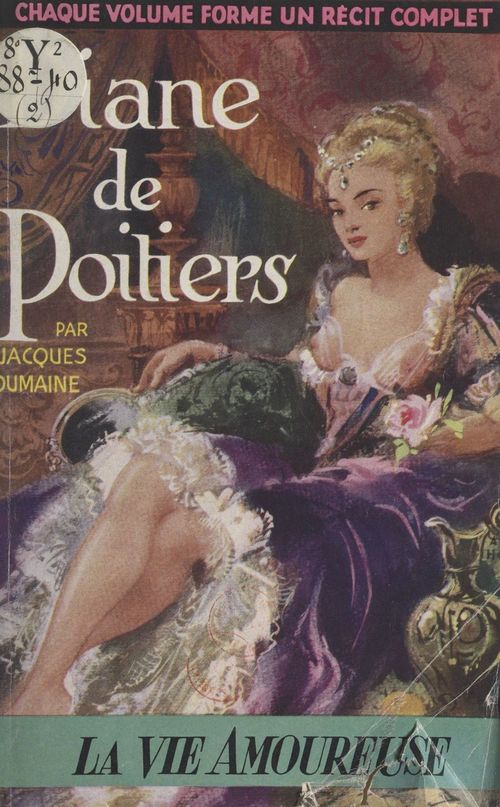 Couverture ebook de Diane de Poitiers, de Jacques Dumaine