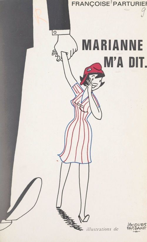 Couverture ebook de Marianne m'a dit..., de Francoise Parturier