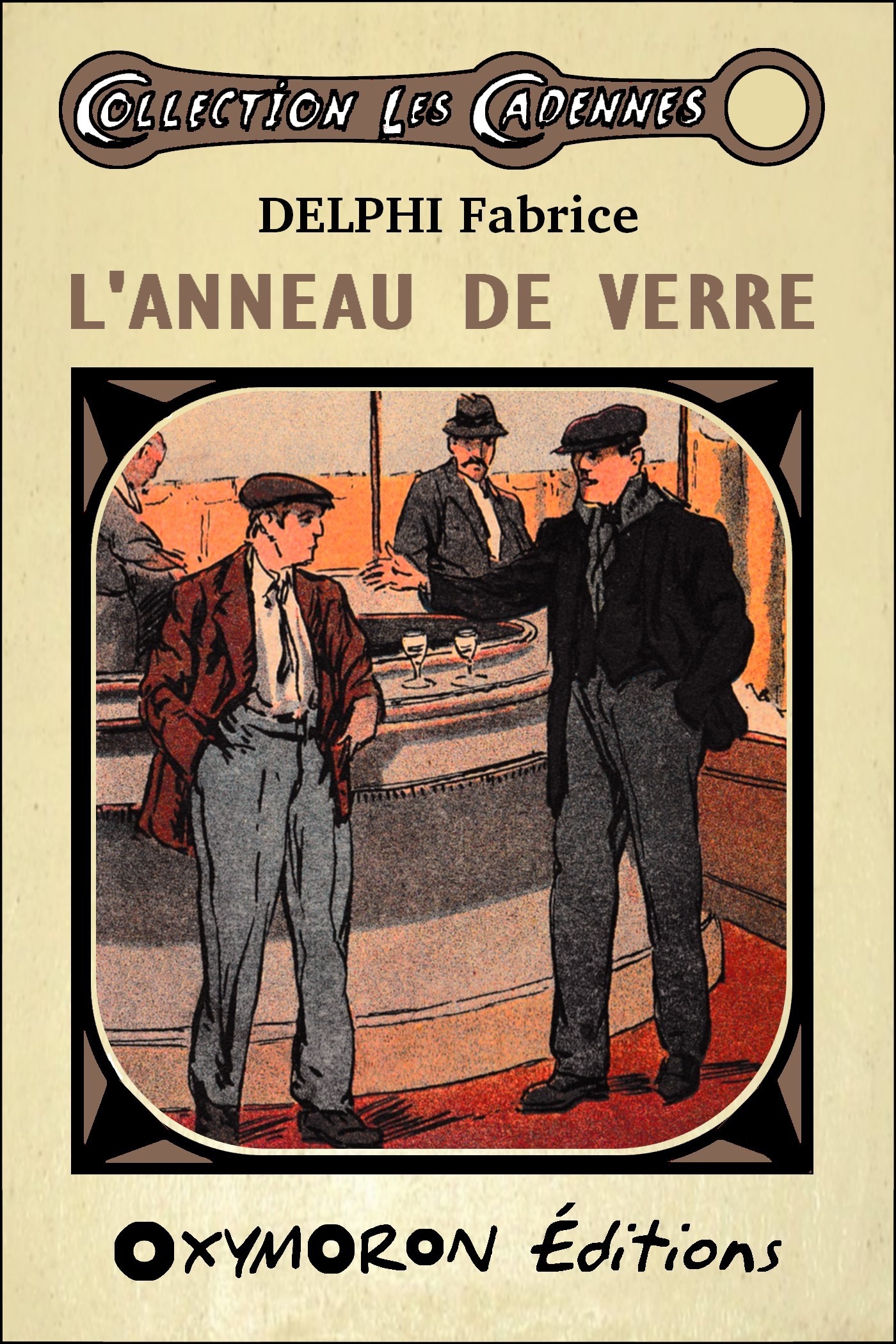 Couverture ebook de L'anneau de verre, de Fabrice Delphi