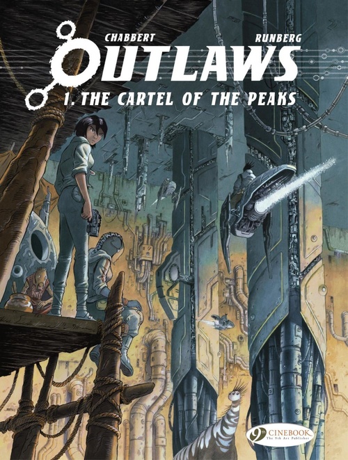 Couverture ebook de Outlaws - Volume 1 - The Cartel of the Peaks, de Sylvain Runberg