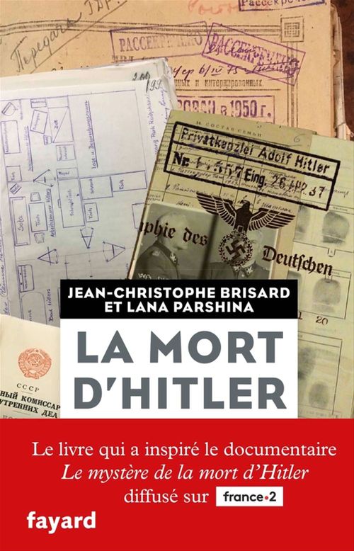 Couverture ebook de La mort d'Hitler, de Jean-christophe Brisard