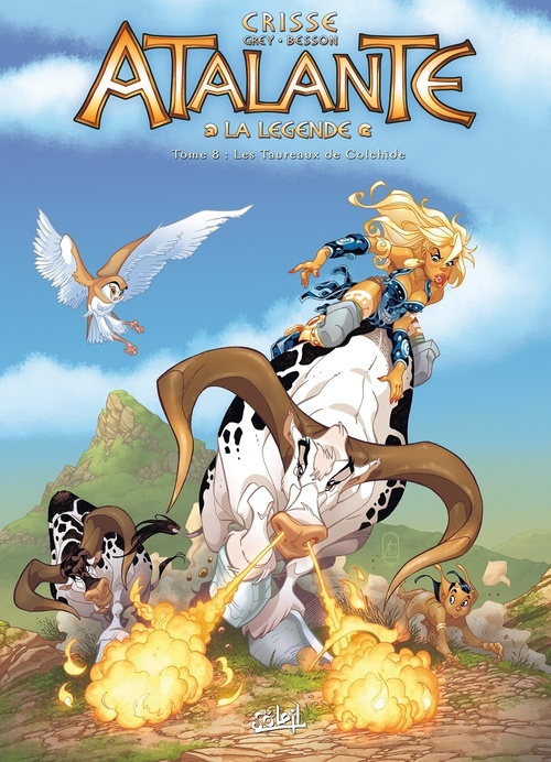 Couverture ebook de Atalante T08 - Les Taureaux de Colchide, de Didier Crisse