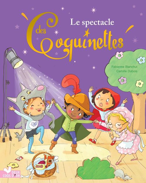 Couverture ebook de Les Coquinettes - Le spectacle de l'école, de Fabienne Blanchut