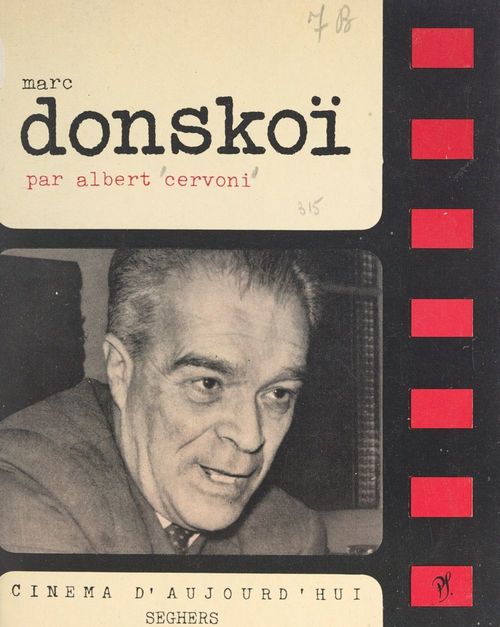 ebook cover of Marc Donskoï, by Albert Cervoni