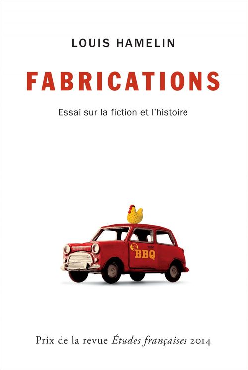 ebook cover of Fabrications, by Louis Hamelin